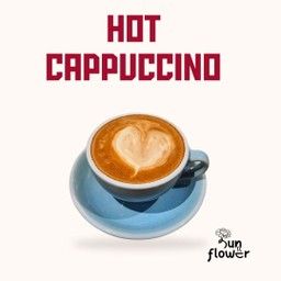 คาปูชิโน่ร้อน