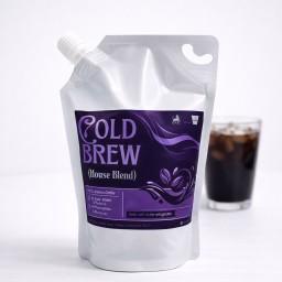 Cold Brew Concentrate Coffee 500 ml (House Blend) กาแฟโคลด์บรูว์สกัดเข้มข้น 500 มล