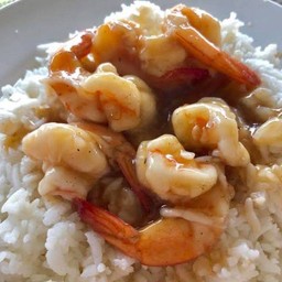 กุ้งผัดน้ำมันหอย