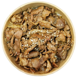 ข้าวหน้าหมูสันคอญี่ปุ่น (บูตะด้ง)