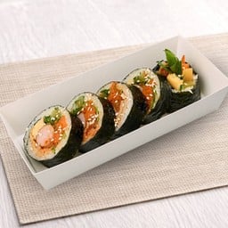 คิมบับกิมจิไส้กรอก (5 ชิ้น)