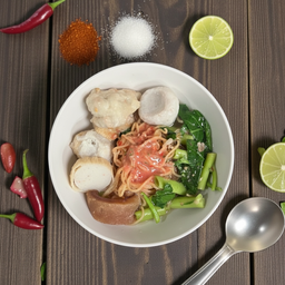 ก๋วยเตี๋ยวเย็นตาโฟแห้ง