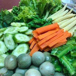 ชุดผักรวมลวก