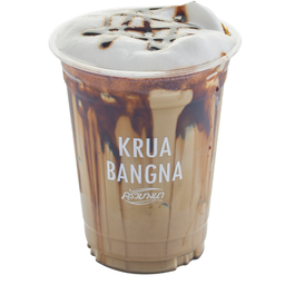 L โฮจิฉะ บราวน์ซูการ์ลาเต้(เย็น)