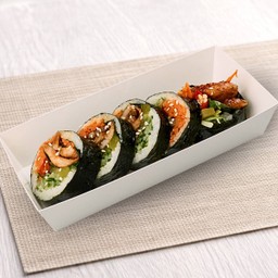 คิมบับหมูบาร์บีคิว (5 ชิ้น)