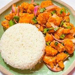 ข้าวยำไก่ป๊อบแซ่บ