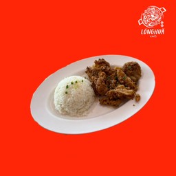 ข้าวไก่ทอดซอสเทอริยากิ