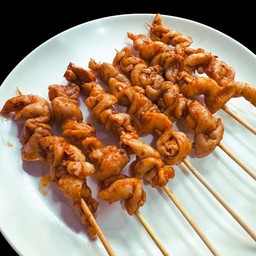 ကြက်အရေခွံကင်  BBQ CHICKEN SKIN