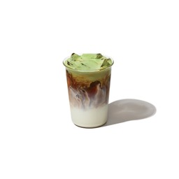Iced Matcha Cream Coffee