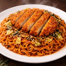 มาม่าซอสเผ็ดเกาหลี อกไก่ทอดกรอบ