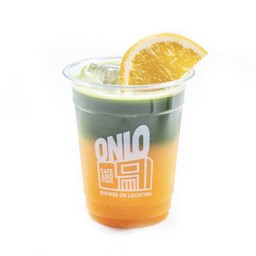 Iced Orange Matcha (Uji)