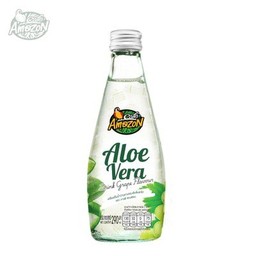 เครื่องดื่มน้ำว่านหางจระเข้ กลิ่นองุ่น ตรา คาเฟ่ อเมซอน
