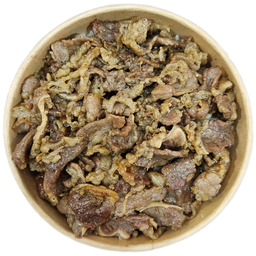 ราเมงผัดซอสพริกไทยดำหน้าเนื้อออสเตรเลีย (เสือร้องให้)