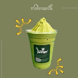 ชาเขียวนมปั่น