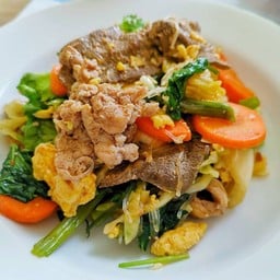 สุกี้แห้งไก่