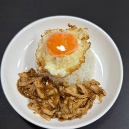 ข้าวไก่กระเทียม