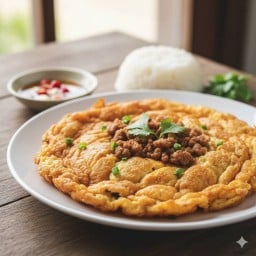 ไข่เจียวหมูสับ