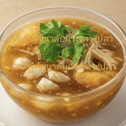 กระเพาะปลาน้ำแดงปู