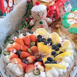 บลูเบอรี่ สตอเบอรี่ชีสพาย