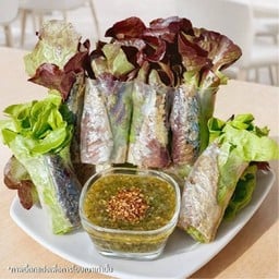 เมี่ยงโรลปลาทู (ใจ)