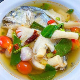 ต้มยำปลาทูสด