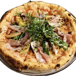 Parma ham and Rocket pizza