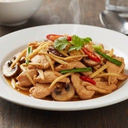 ไก่ผัดขิง