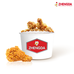 ข้าวน่องไก่กรอบ