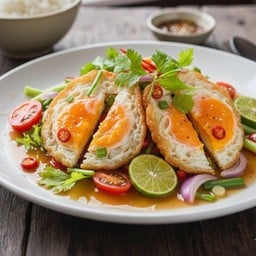 ยำไข่ดาว