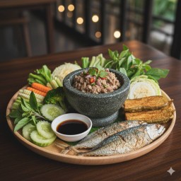 ชุดน้ำพริกทรงเครื่อง