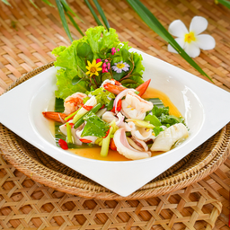 ยำรวมมิตรทะเล