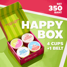 New!! Gift Box 1 Set = 4 Cups + 1 Sleeve