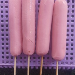 ไส้กรอกชีสชมพู่