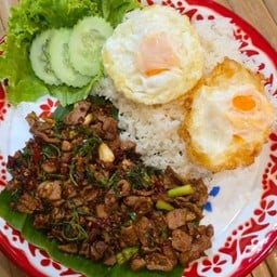 กระเพราถาดเป็ด