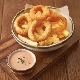 เฟรนช์ฟรายส์และหอมทอด