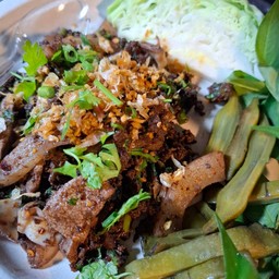 ลาบหมู สุก