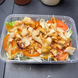 สลัดไก่เคบับ