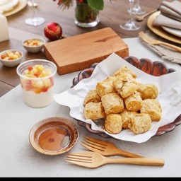 [เซตสุดฮิต] ฮ่อยจ๊อปู + เต้าฮวยฟรุ๊ตสลัด