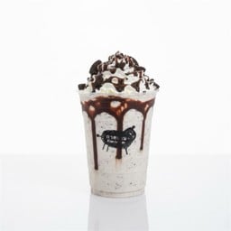 นมสด โอริโอ้ ปั่น + วิปครีม