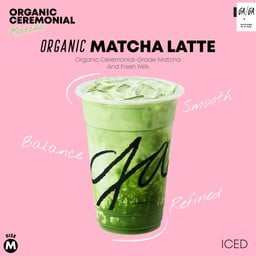 (Iced) Organic Matcha Latte