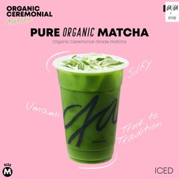 (Iced) Pure Organic Matcha