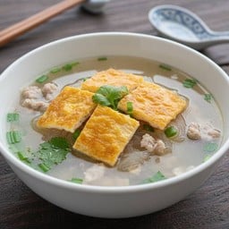 แกงจืดไข่เจียวหมูสับ