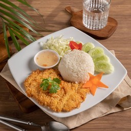 ข้าวหมูทอดญี่ปุ่น