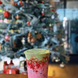 มัทฉะสตอเบอร์รี่ ไม่แยกน้ำแข็ง