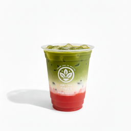 Matcha Strawberry Latte