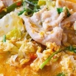 สุกี้น้ำ สุกี้ผัดแห้ง ก๋วยเตี๋ยวคั่วไก่ ไข่ออนเซน อาแปะ