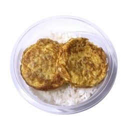 ข้าวไข่เจียวหมูสับ