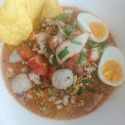 เกาเหลา หมูแดงต้มยำ