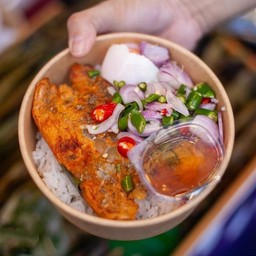 "Epic" ข้าวปลาแกะ และ ห่อหมกทะเลย่าง "Epic" สามเหลี่ยม ถ.ศรีมารัตน์