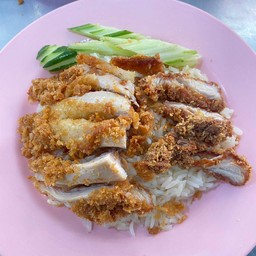[อร่อยซ่ากับโค้ก] ข้าวมันไก่ทอด +  โค้ก ออริจินัล (กระป๋อง) 